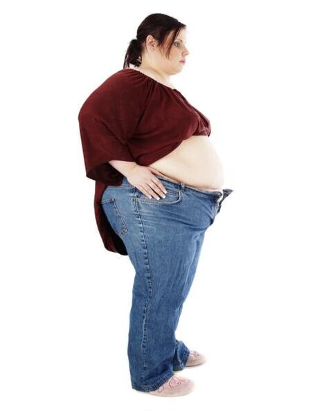 Una chica gorda quiere adelgazar rápidamente.